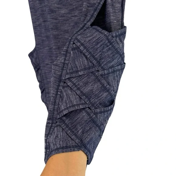 Lululemon Var-City Muscle‎ Tank Top in Heathered Hero Blue Size 8 - Picture 5 of 10